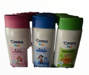 Набір дитячих гелів для душу Ombia Kids 300мл (3шт)