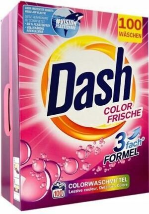 Пральний порошок для кольорового прання Dash Color Frishe 5кг на 100 прань