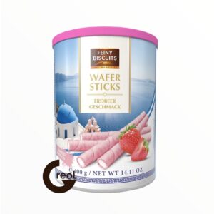 Трубочки з полуничною начинкою Feiny Biscuits 400г