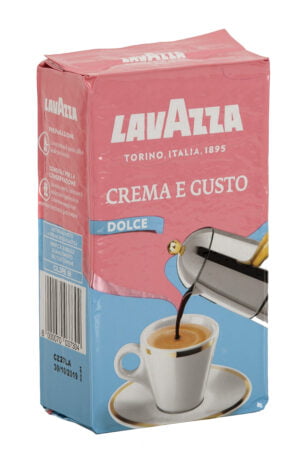 Кава мелена Lavazza Crema e Gusto Dolce 250г (кольорва) 8000070037304