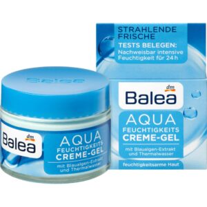 Денний зволожуючий крем Balea Aqua Feuchtigkeit Creme Gel 50мл 4066447429657