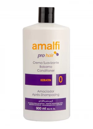 Бальзам-кондиціонер Amalfi Keratin 900мл (білий) (9/ящ) 8414227098757