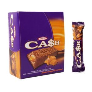 Шоколадний батончик Tayas Cash 20г з карамеллю (24/ящ)