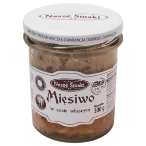 Тушонка свинна Nasze  Smaki Miesiwo 300г
