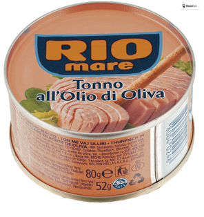 Тунець кусковий в оливковій олії Rio 65г (12/ящ)