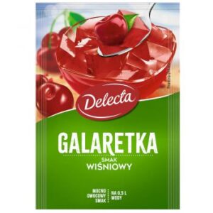 Желе Delecta Galaretka 70г з вишневим смаком