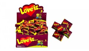 Жуйка Love Is 100шт Вишня-лимон