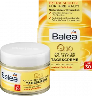 Денний крем проти зморшок Balea Q10 Anti Falten LSF 15 Tagescrem  50мл 406644771480
