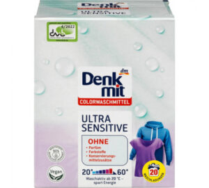 Дитячий гіпоалергенний порошок для кольорового DenkMit Colour 1.35кг на 20 прань