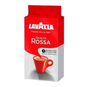 Кава мелена Lavazza Rossa 250г кольорова 8000070035980