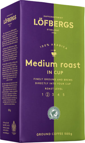 Кава мелена Lofbergs Medium Roast 500 г (12 шт/ящ)
