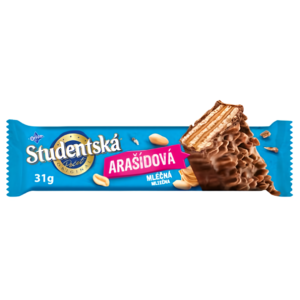 Вафелька Studentska Milk Peanut Butter 31 г.(30 шт/ящ)