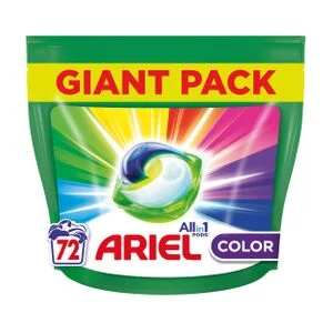 Капсули для кольорового прання Ariel Color 72шт (2/ящ)
