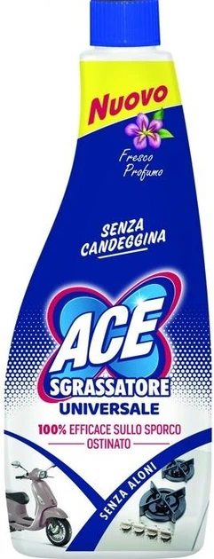 Універсальний засіб для чищення Ace Sgrassatore Uniewrsale 800мл (6/ящ)