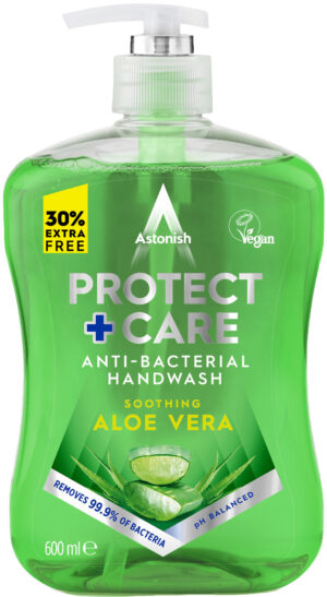 Антибактеріальне мило Astonish Aloe 600мл