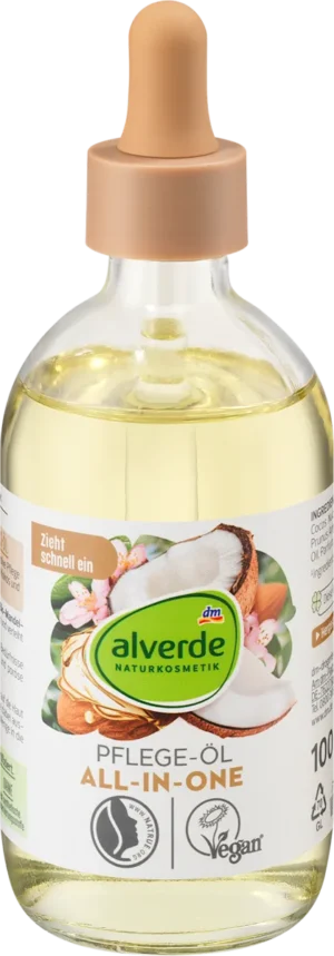 Олія для тіла Alverde Pflege-Öl All-in-One 100мл, 4066447238020