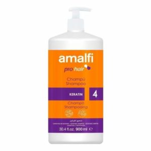 Професійний шампунь Amalfi Keratin 900 ml оранжевий (9/ящ) 8414227098740