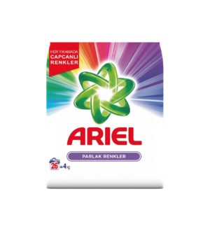 Порошок для кольорового прання Ariel Renkliler 4кг на 26 прань