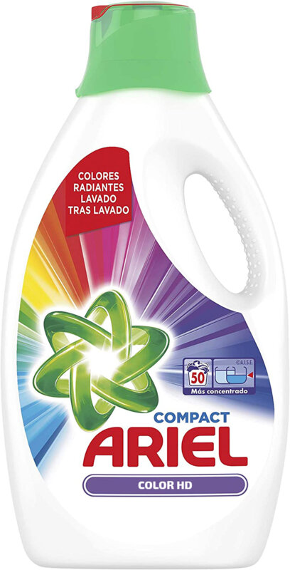 Течен Перилен Препарат За Цветни Дрехи Ariel Color HD 2.75L - 50 Пранета