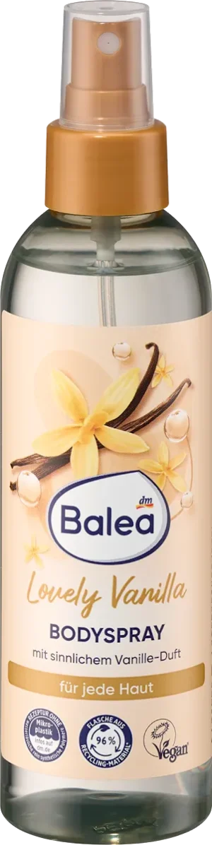 Спрей для тіла Balea Lovely Vanilla Body Spray 200 мл, 4067796165920