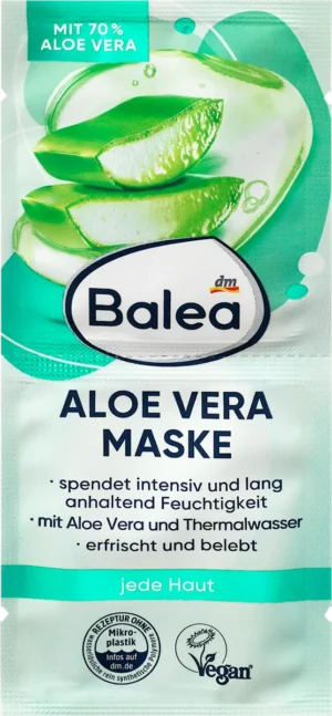 Маска для обличчя Balea AloeVeraMaske, 4066447245295