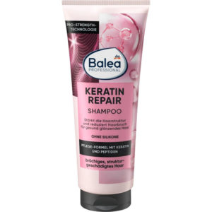Професійний шампунь для ламкого та пошкодженого волосся Balea Keratin Repair 250мл 4066447240900
