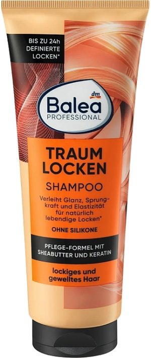 Професійний шампунь для відновлюючий для кучерявого волосся Balea Traum Locken 250мл 4066447240801