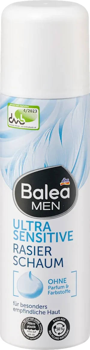 Піна для гоління Balea Ultra Sensetive 300мл 4067796065886