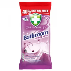 Вологі серветки для ванни Green Shield Bathroom 70шт (12/ящ) 5060110227150