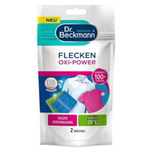 Кисневий порошок проти плям для кольорових речей Dr.Beckmann Flecken Oxy Power 80г (14/ящ)