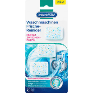 Таблетки для промивки пральної машини Dr.Beckmann Waschmaschinen Frische 3*20г (6/ящ) 4008455542010