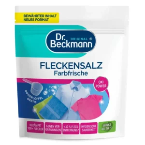 Кисневий порошок для кольорового Dr.Beckmann Fleckensalz Farbfrishe 400г (8/ящ) 4008455095912