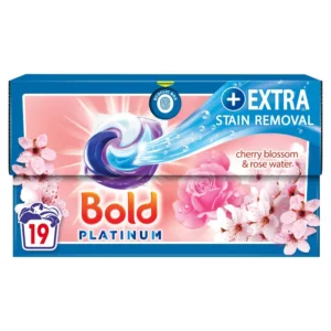 Універсальні капсули для прання Bold Cherry Blossom& Rose Water 19шт (4/ящ)