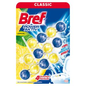 Туалетний блок Bref Juicy Lemon 3*50г (9/ящ)