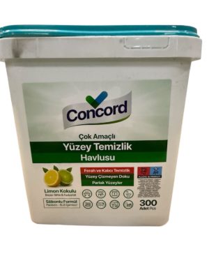 Вологі серветки для прибирання Concord 300шт