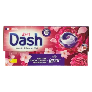 Універсальні капсули для прання Dash Jasmin & Rose de Mai 19шт (4/ящ) 8700216318877