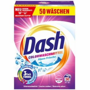 Пральний порошок для кольоровго Dash Color 3кг на 50 прань 4012400504329