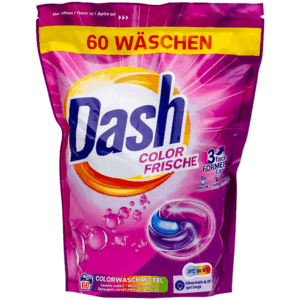 Капсули для кольорового прання Dash Color 60шт (2/ящ) пакет