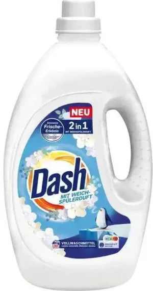 Пафумований універсальний гель для прання Dash Vollwashmittel 3.6л на 80 прань (3/ящ) 4012400503124