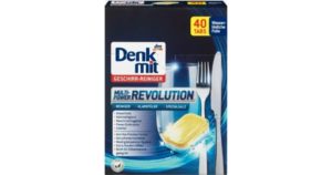 Таблетки для посудомийної машини Denkmit Revolution 40шт Попередній дизайн