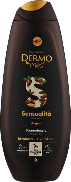 Гель для душу Dermomed 650мл Sensualita Argan (12/ящ)
