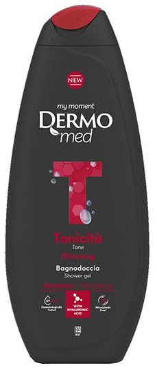 Гель для душу Dermomed Tonicita Ginseng 650мл (12/ящ)