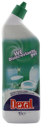 Засіб для чищення WC Dexal 1л зелений (8/ящ)