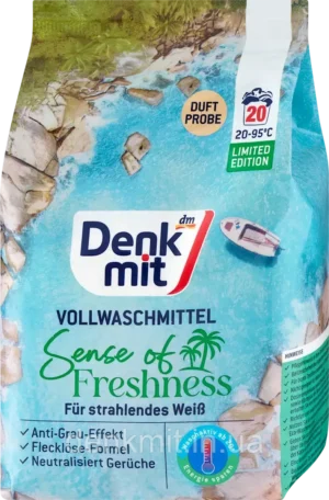 Універсальний пральний порошок Denkmit Freshness 1.3кг на 20 прань
