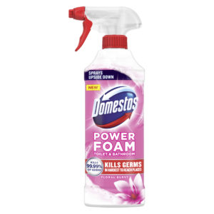 Піна для ванної кімнати та туалету Domestos Foam Floral 435мл (12/ящ)