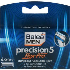 Змінні касети для гоління на 5 лез Balea Precision 5 4шт