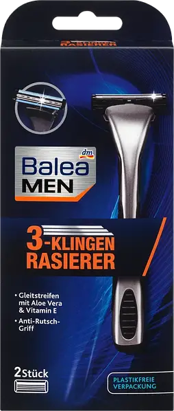Cтанок для гоління Balea 3-klingen Rasierer
