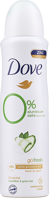 Дезодорант Dove Go Fresh Огірок 150мл (12/ящ)