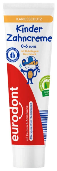 Зубна паста Eurodont Kinder Zahncreme 0-6 100мл