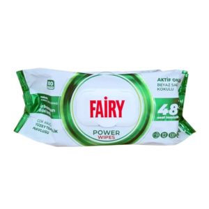 Вологі серветки для прибирання Fairy Power Wibes 100шт (12/ящ) 8681554633108